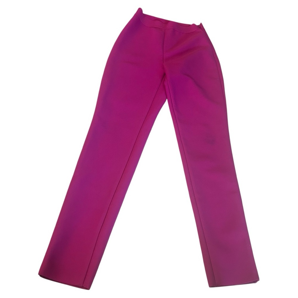 Fashion Nova Luxe magenta pink bandage pants high waisted